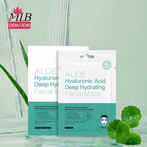 Aloe Hyaluronic Acid  Hydrating Facial Mask
